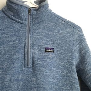 Patagonia women’s quarter zip better sweater